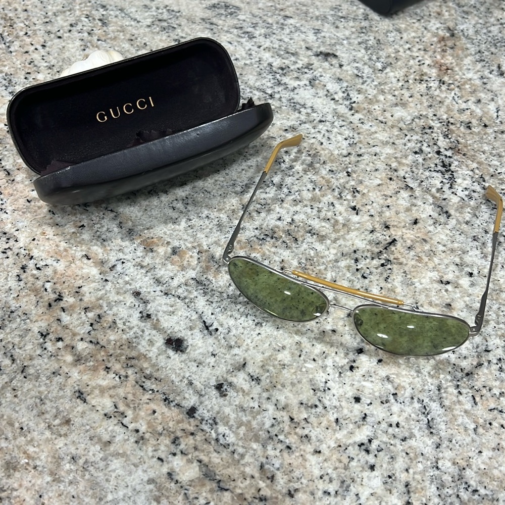Gucci Vintage Aviator Sunglasses